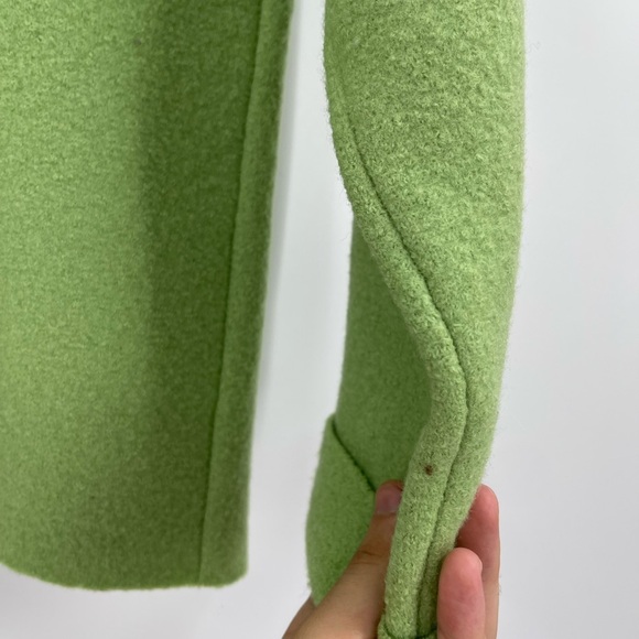 Women’s Eileen fisher wool green blazer jacket size petite medium - Picture 7 of 9